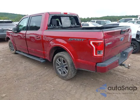 2017 Ford F150 Supercrew z USA, uszkodzony, nr VIN 1FTEW1CFXHFA92754